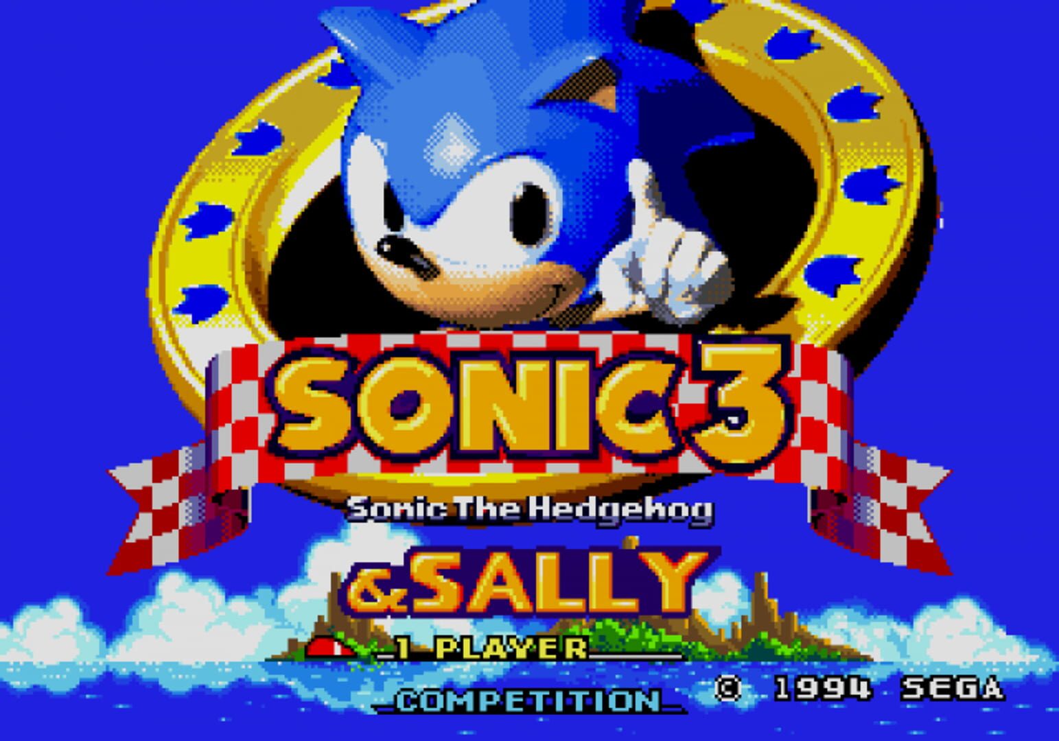 Foto do jogo Sonic 3 & Sally Acorn