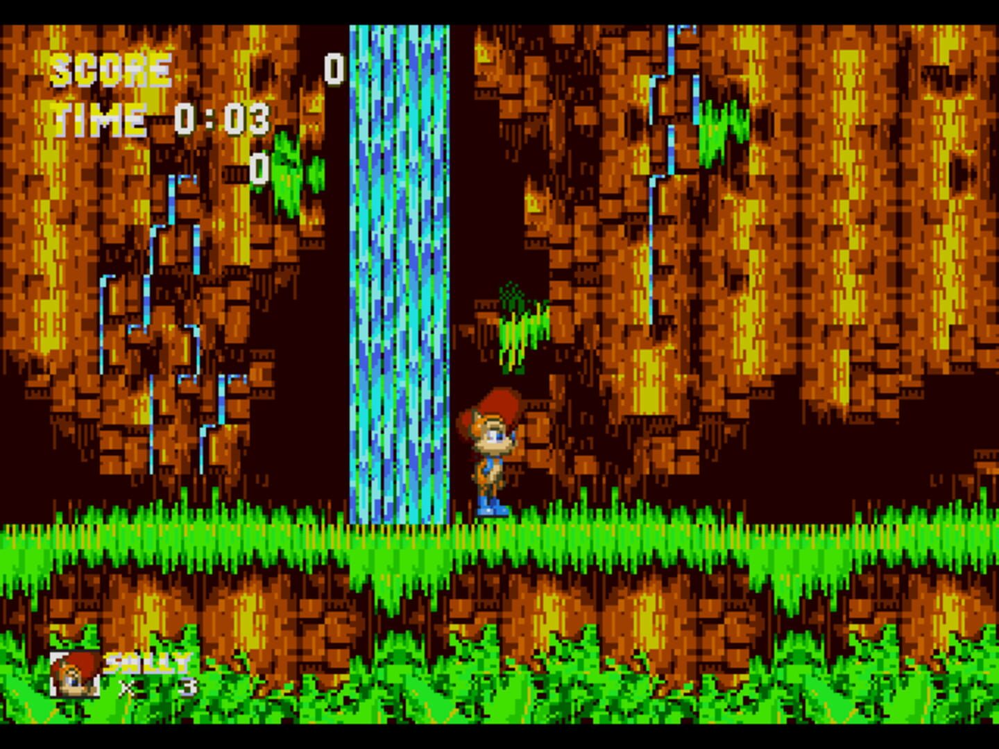 Foto do jogo Sonic 3 & Sally Acorn