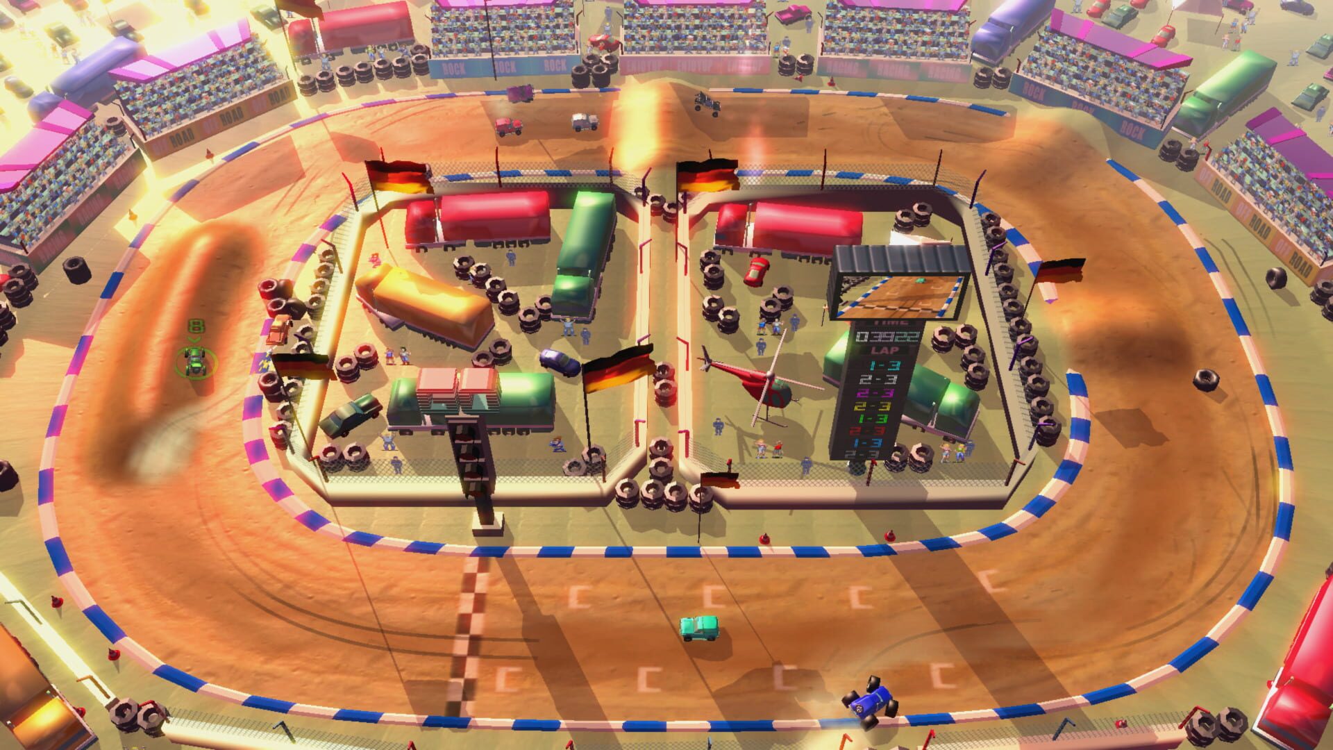 Foto do jogo Rock 'N Racing Off Road DX