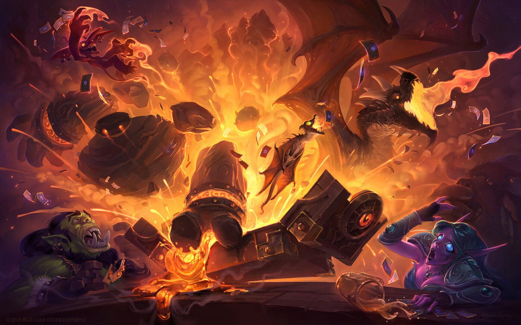 Foto do jogo Hearthstone: Blackrock Mountain