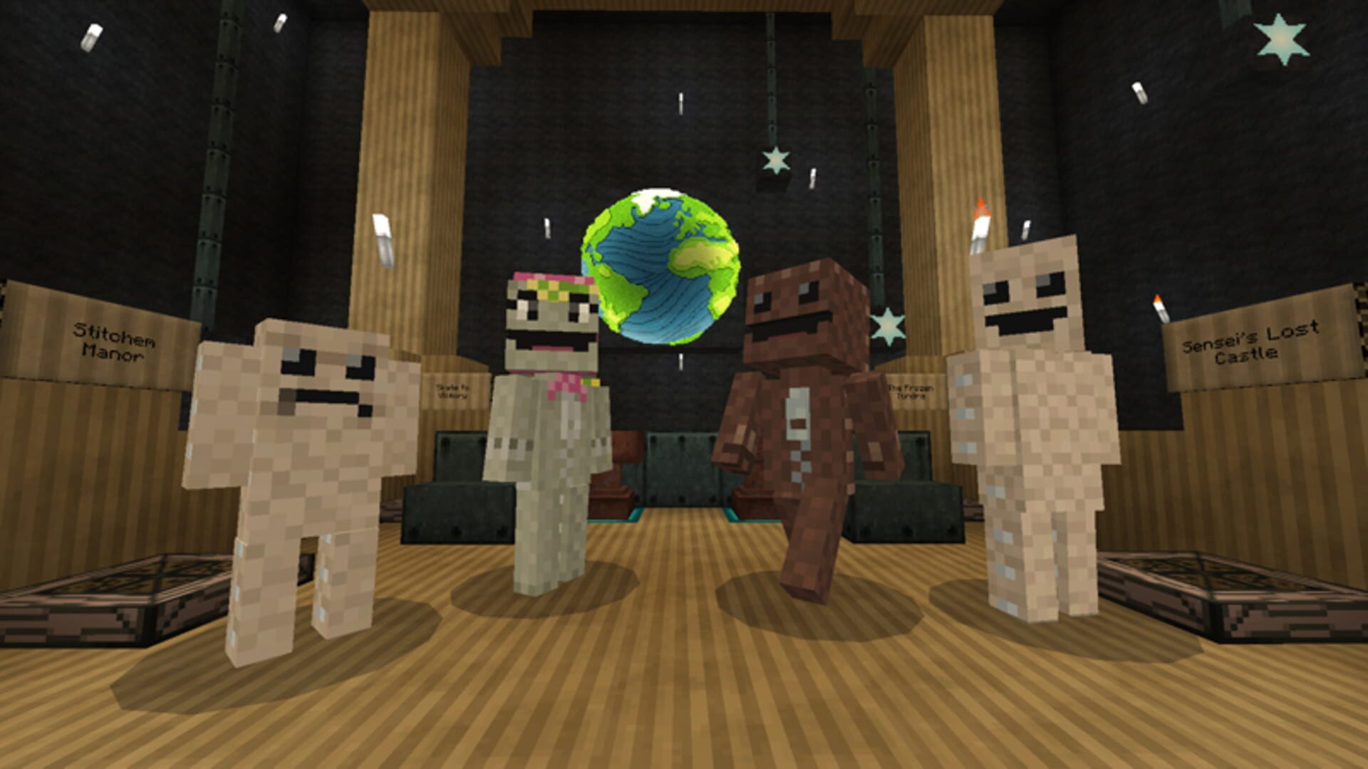 Foto do jogo Minecraft: LittleBigPlanet Edition