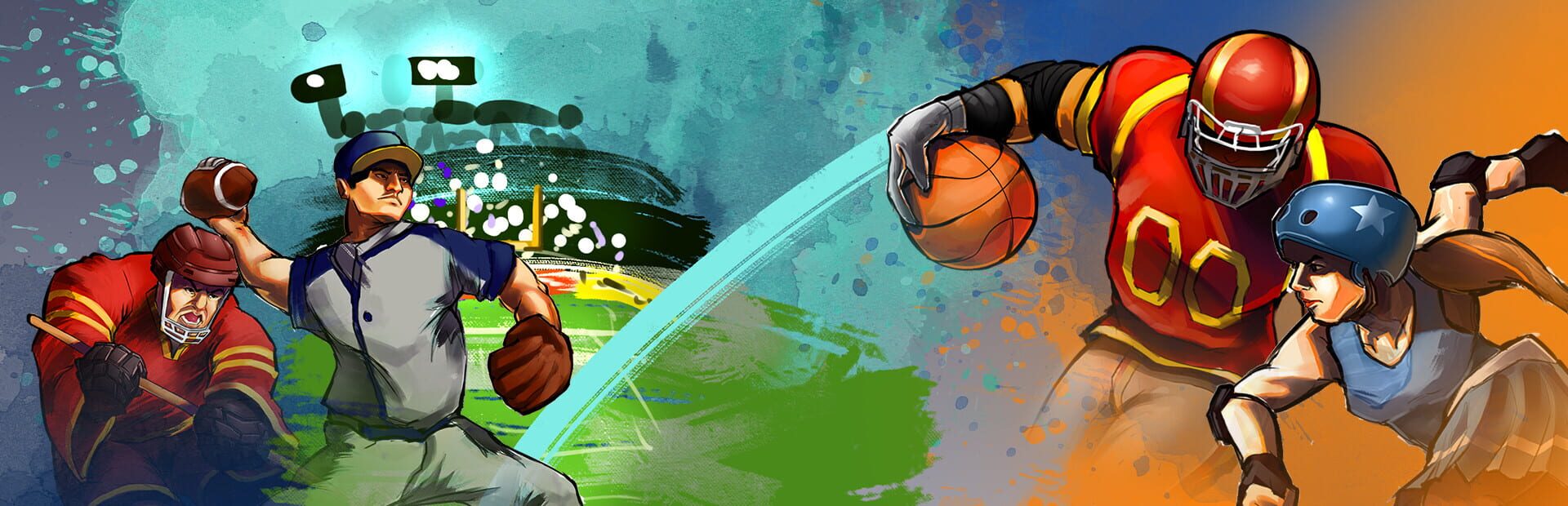 Foto do jogo Super Slam Dunk Touchdown