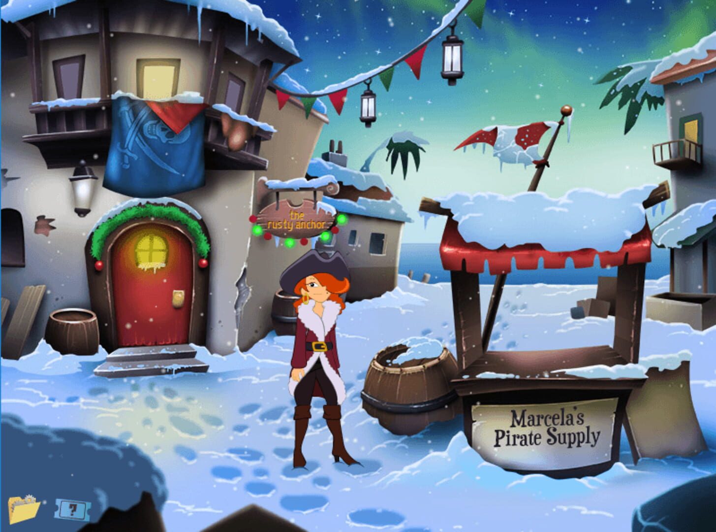 Foto do jogo Cap'n Marcela's Winter Wonderland