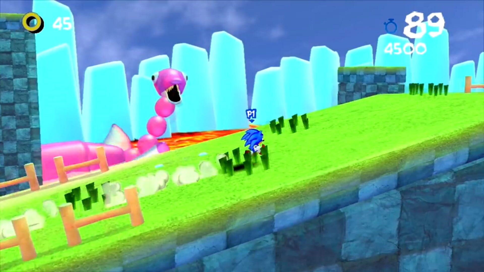 Foto do jogo Classic Sonic 3D Adventure
