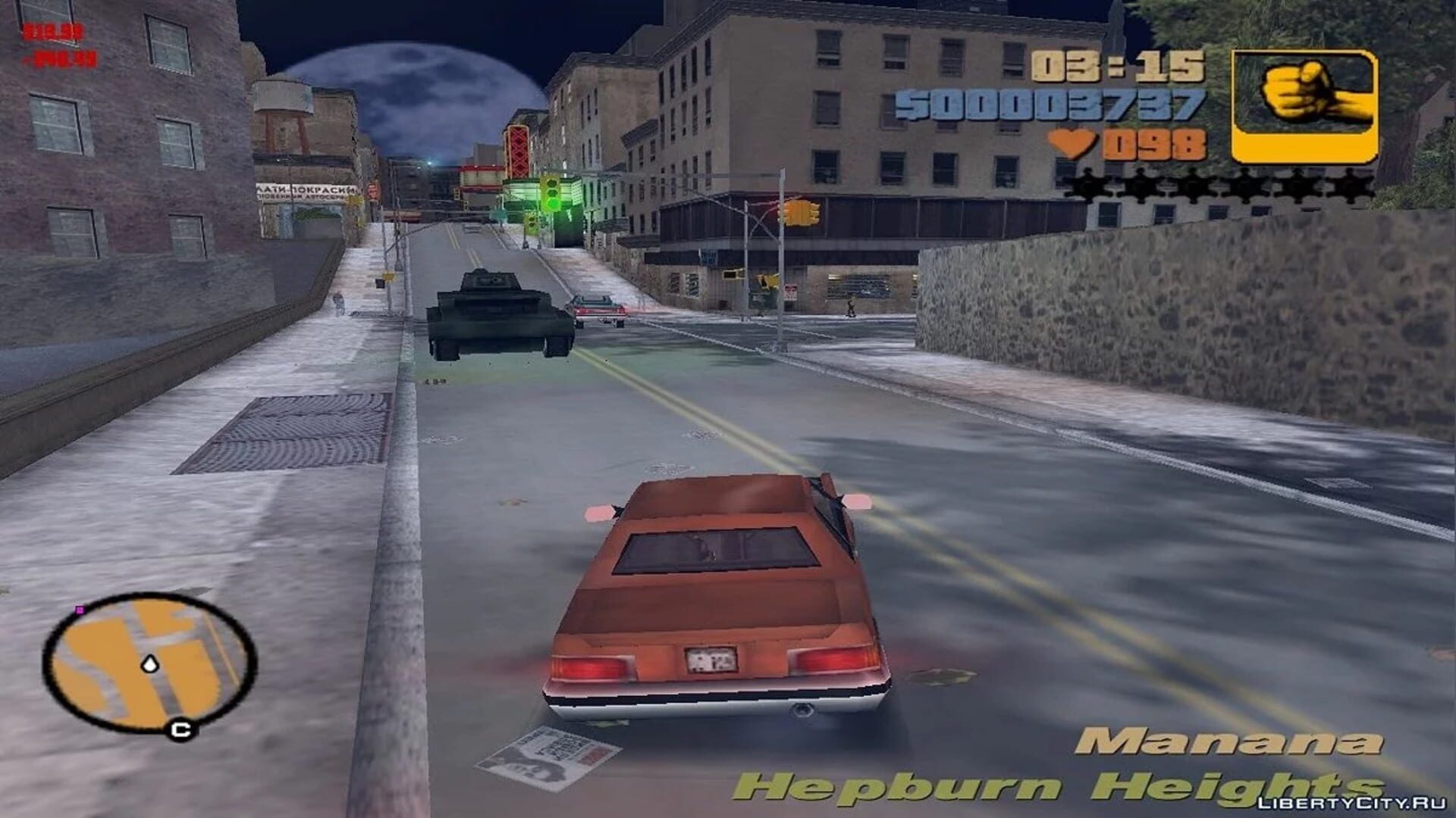 Foto do jogo Grand Theft Auto III Toughened