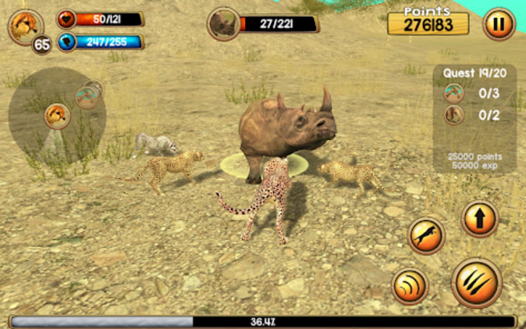 Foto do jogo Wild Cheetah Sim 3D