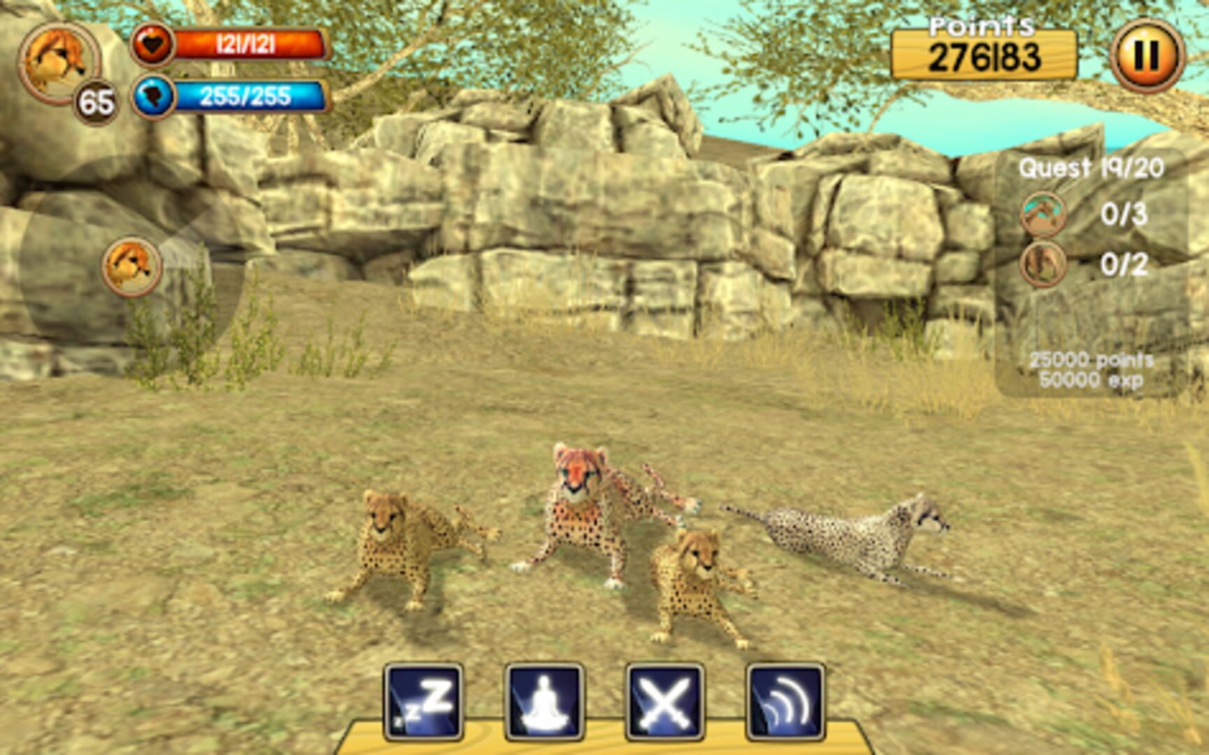 Foto do jogo Wild Cheetah Sim 3D