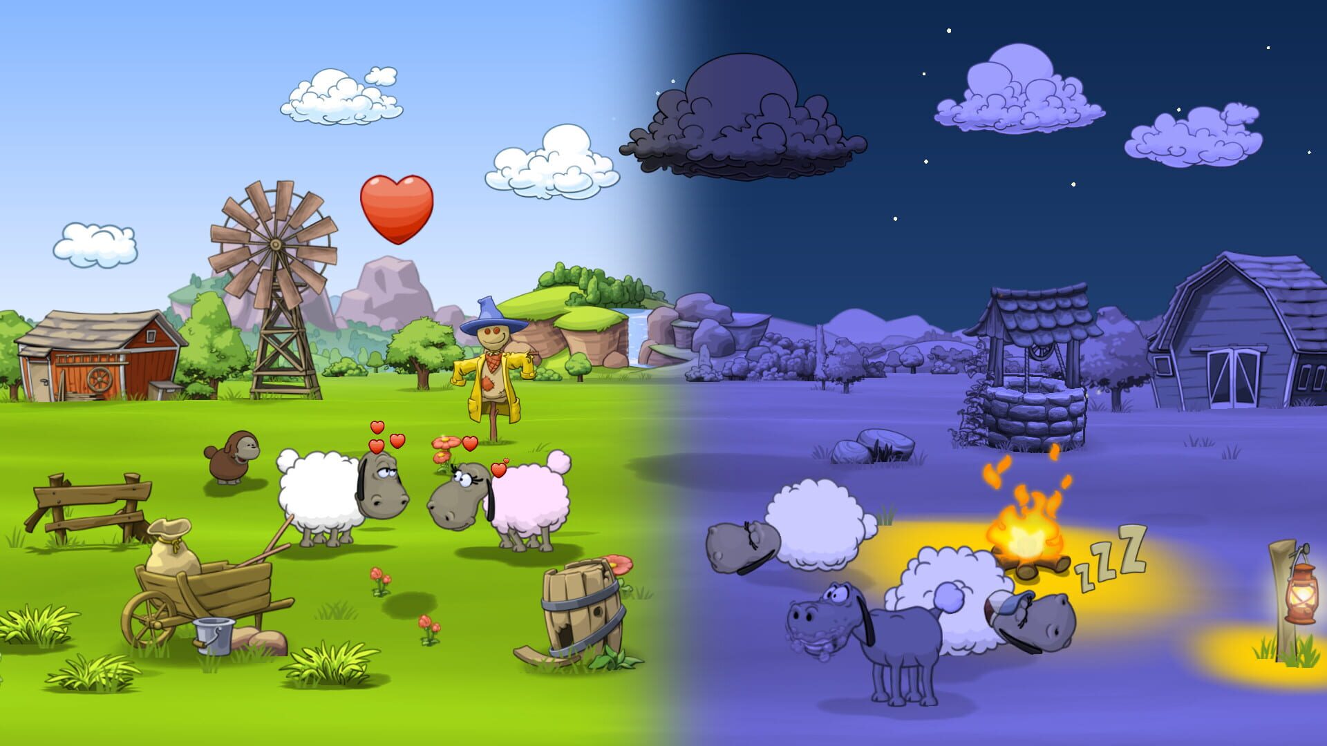 Foto do jogo Clouds & Sheep 2