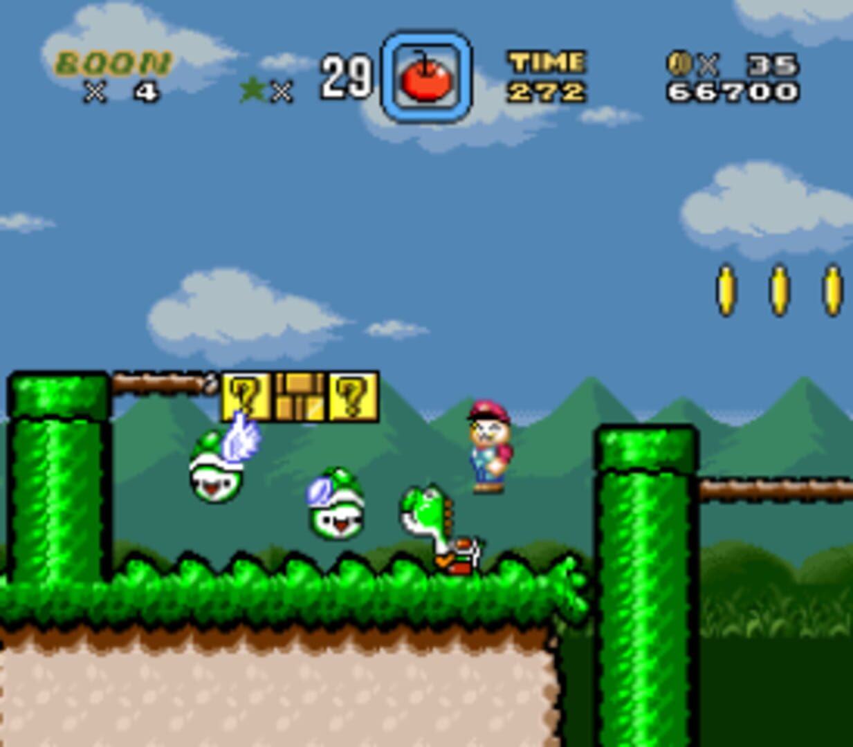 Foto do jogo Super Mario World: VIP and Wall Mix 4