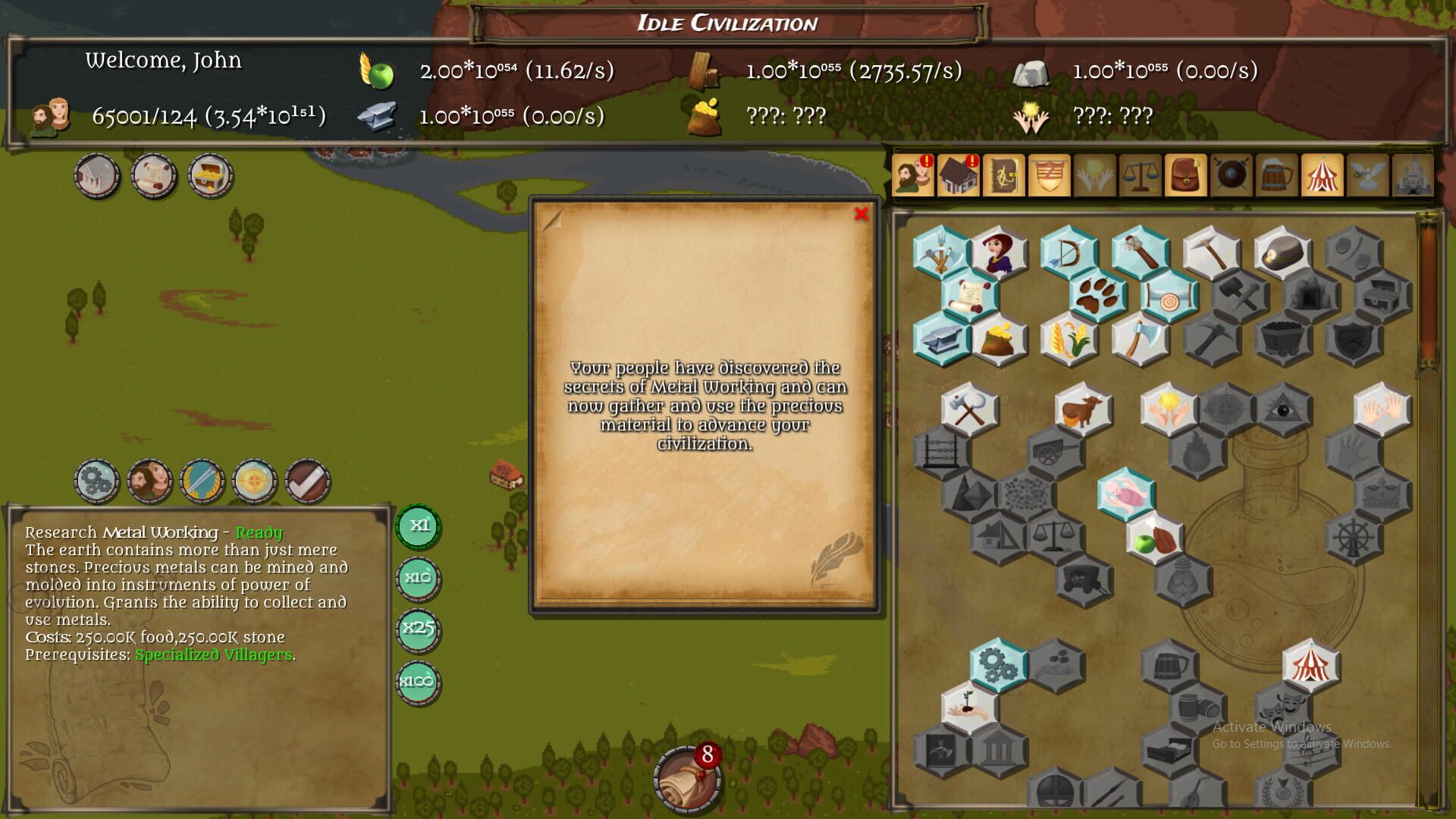 Foto do jogo Idle Civilization