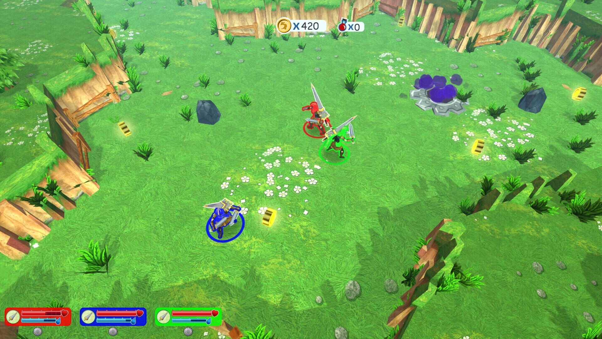 Foto do jogo Questria: Rise of the Robot Skullfaces