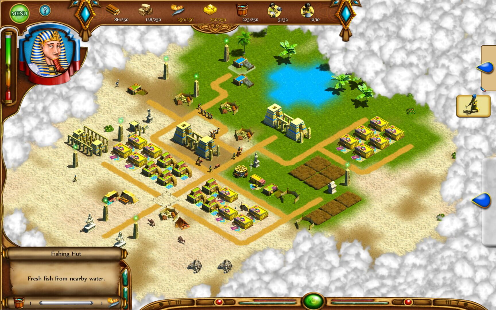 Foto do jogo Egyptian Settlement Gold
