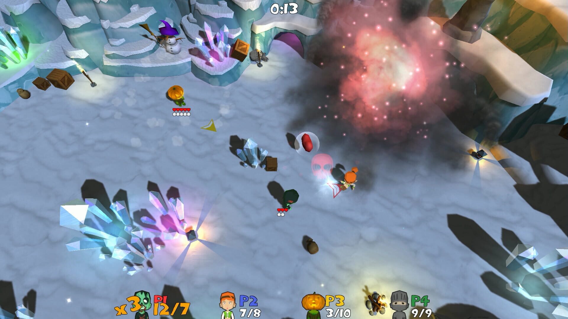 Foto do jogo Super Snow Fight
