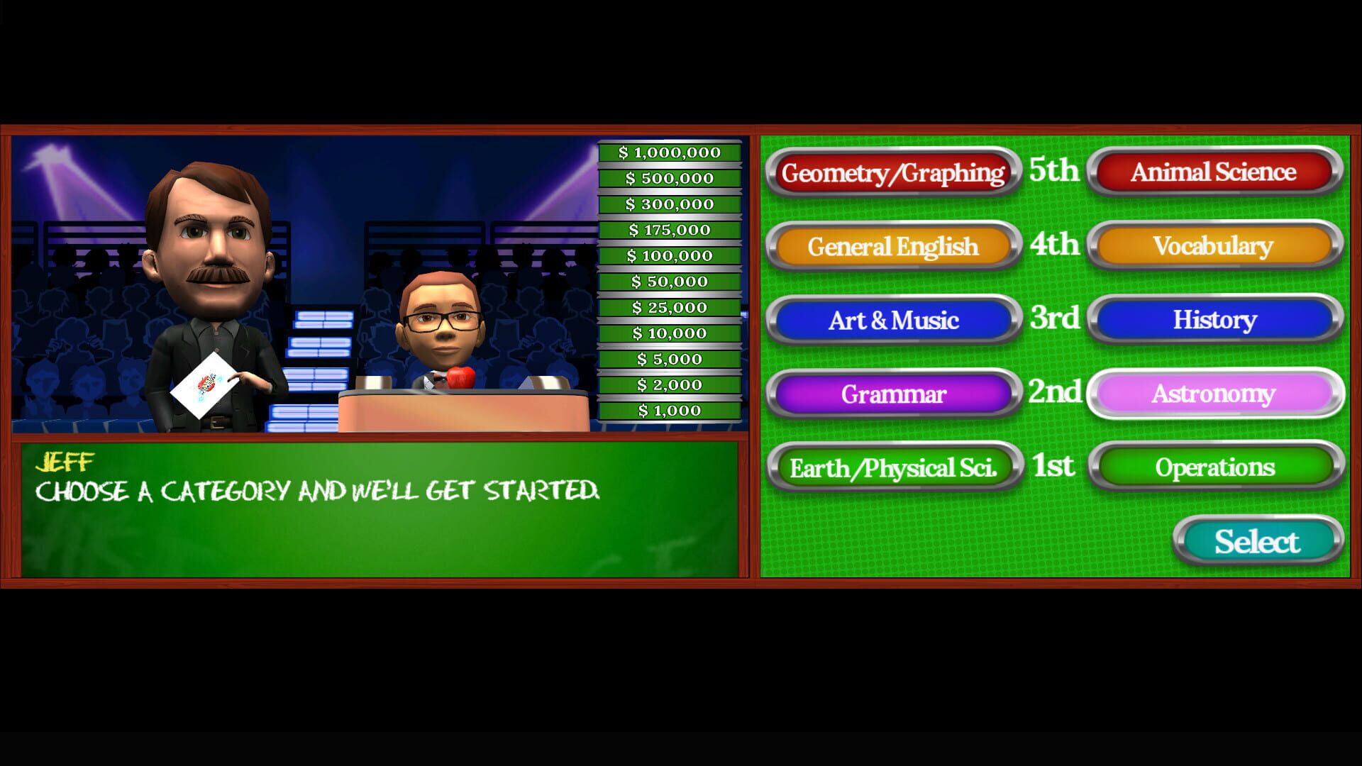 Foto do jogo Are You Smarter Than a 5th Grader