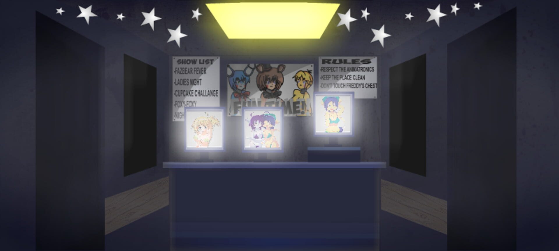 Foto do jogo Five Nights in Anime