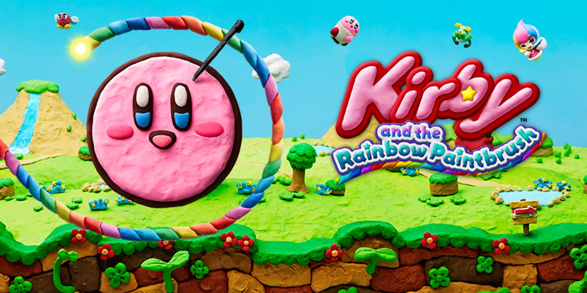 Foto do jogo Kirby and the Rainbow Curse