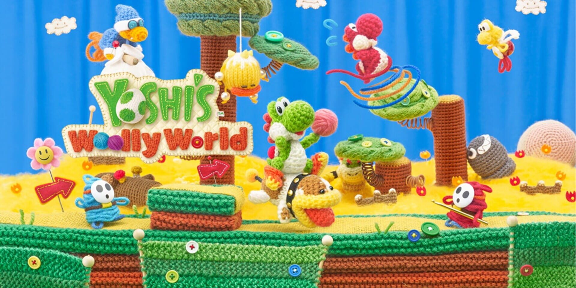 Foto do jogo Yoshi's Woolly World