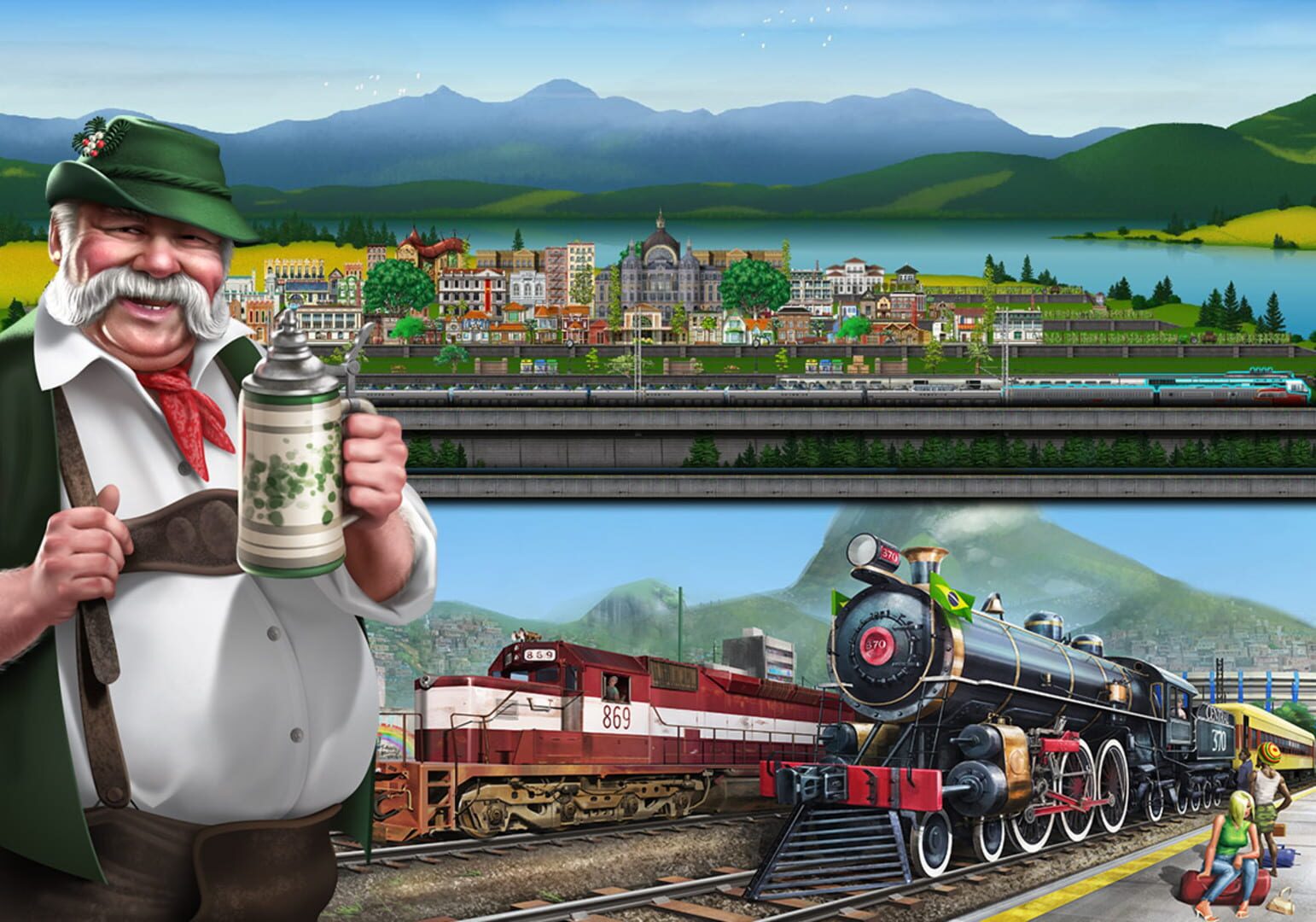 Foto do jogo TrainStation: Game on Rails