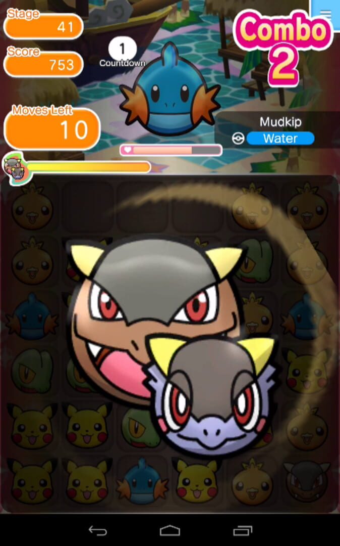 Foto do jogo Pokémon Shuffle
