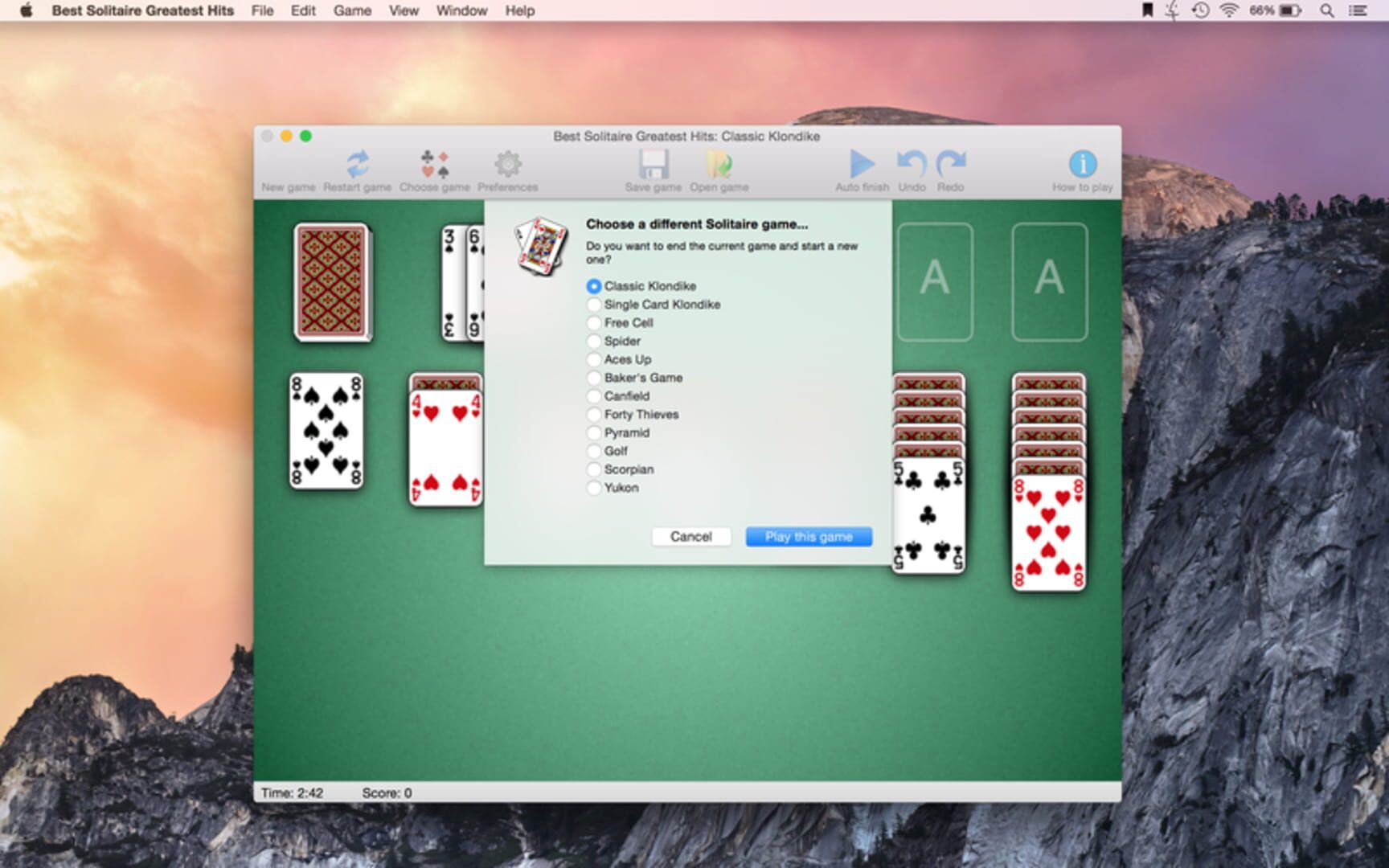 Foto do jogo Best Solitaire Greatest Hits