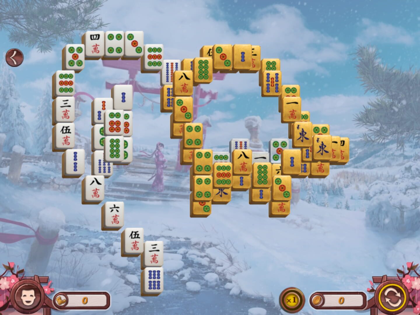 Foto do jogo Sakura Day Mahjong