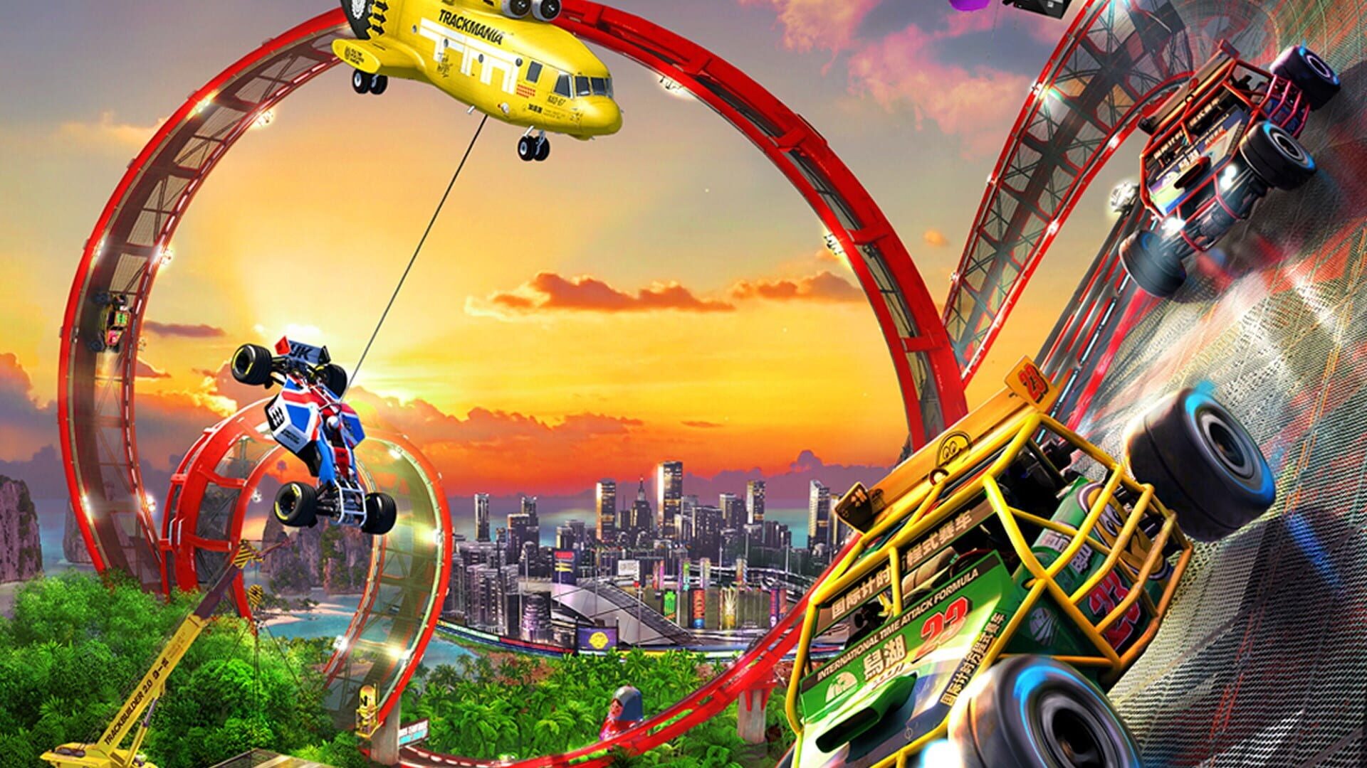 Foto do jogo TrackMania Turbo