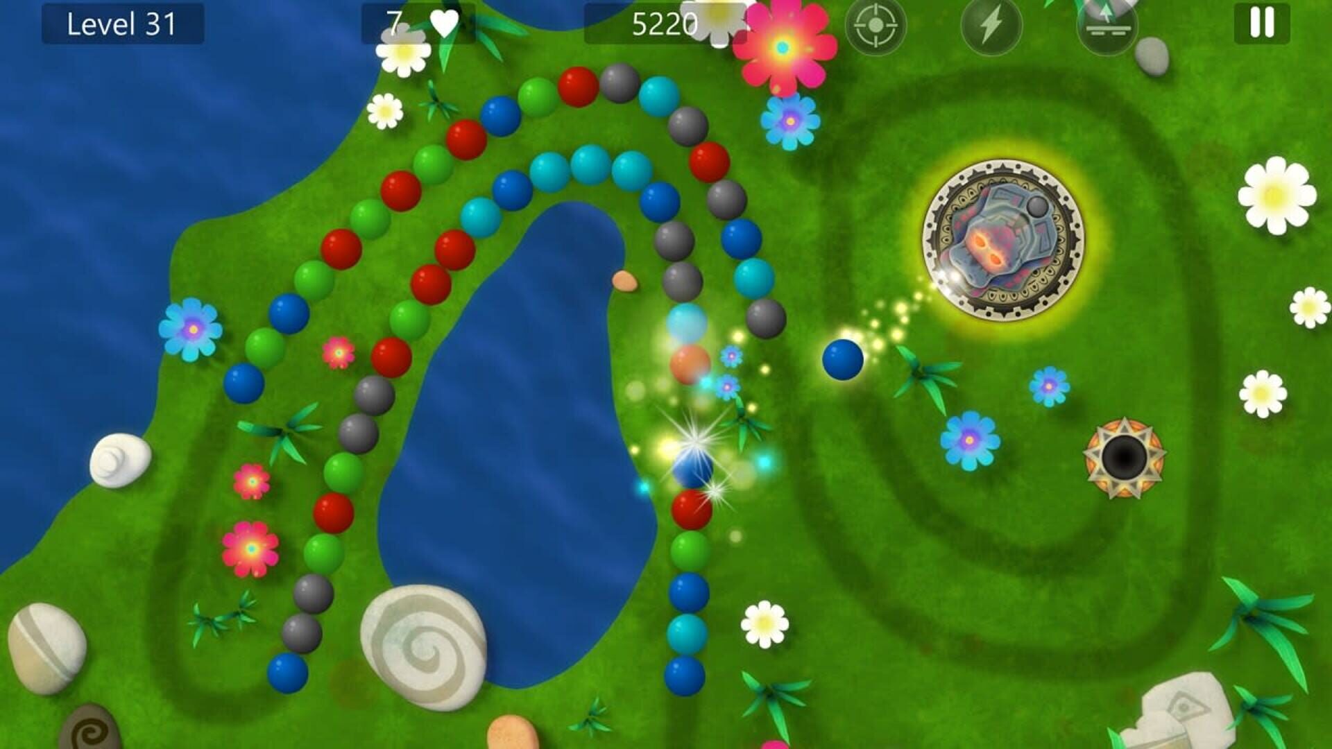 Foto do jogo Marble Power Blast