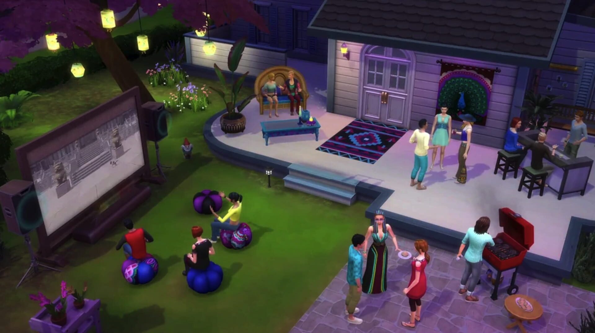 Foto do jogo The Sims 4: Movie Hangout Stuff