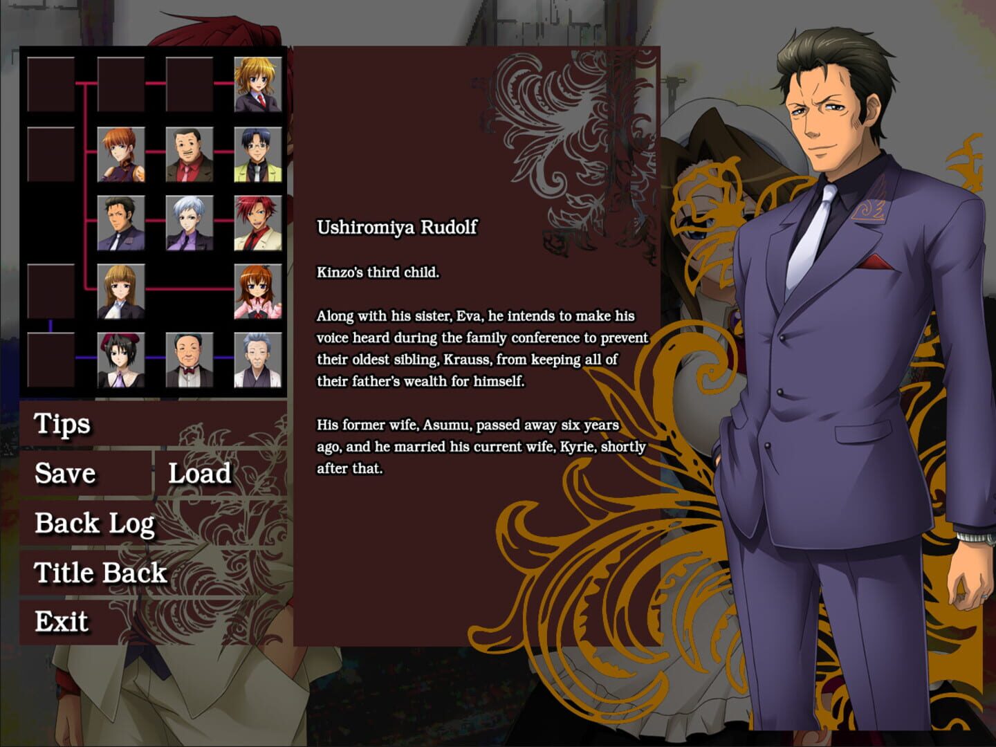 Foto do jogo Umineko When They Cry: Question Arcs