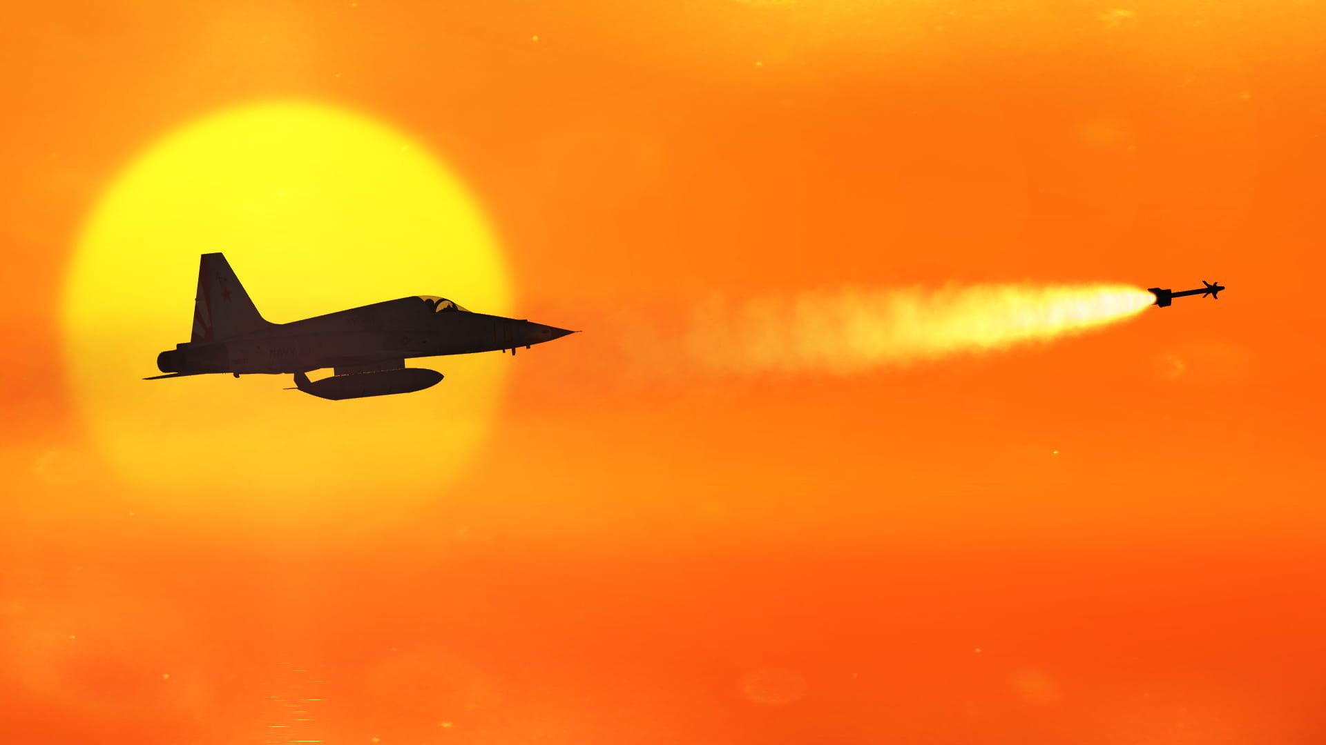 Foto do jogo DCS World: F-5E Tiger II