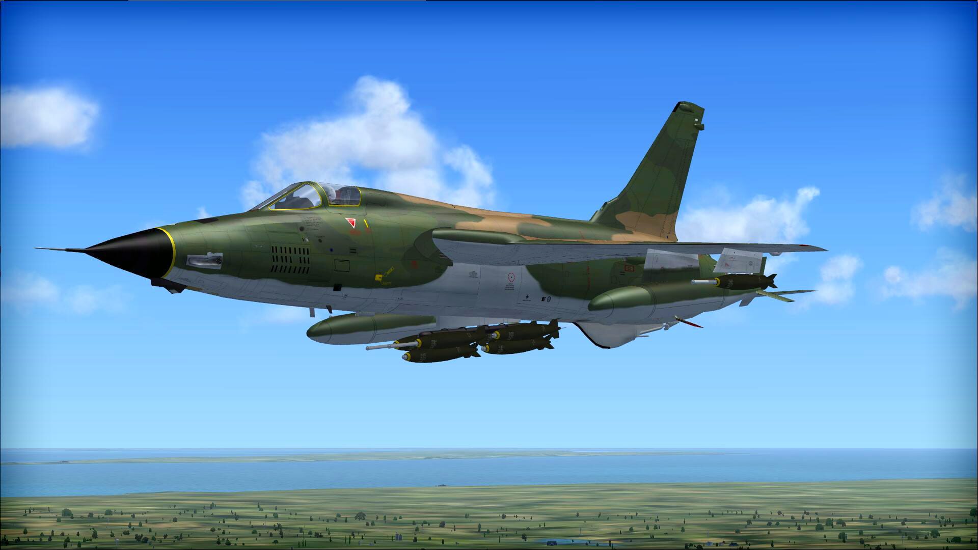 Foto do jogo Microsoft Flight Simulator X: Steam Edition - F-105D Thunderchief