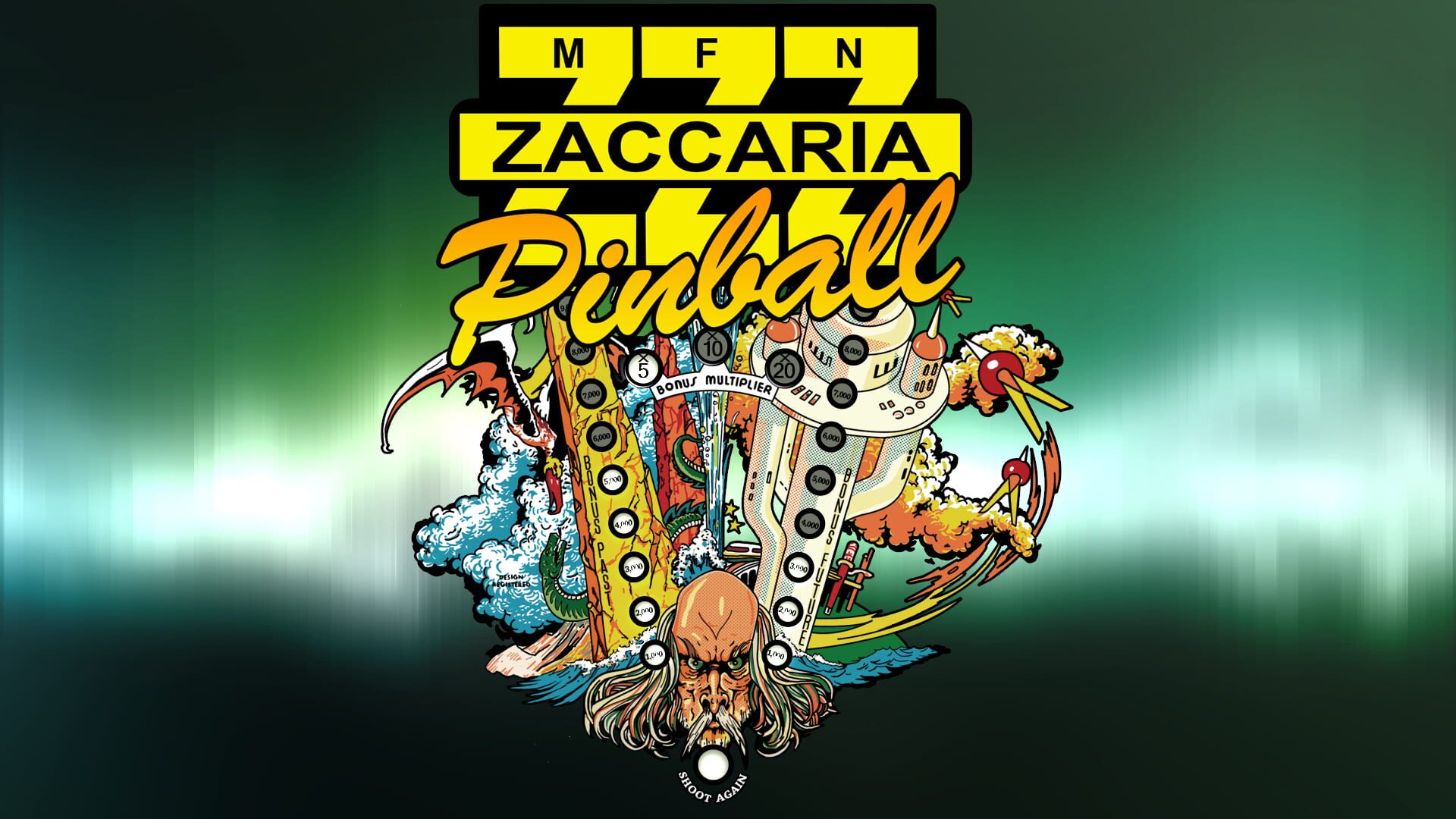 Foto do jogo Zaccaria Pinball: Zankor Table