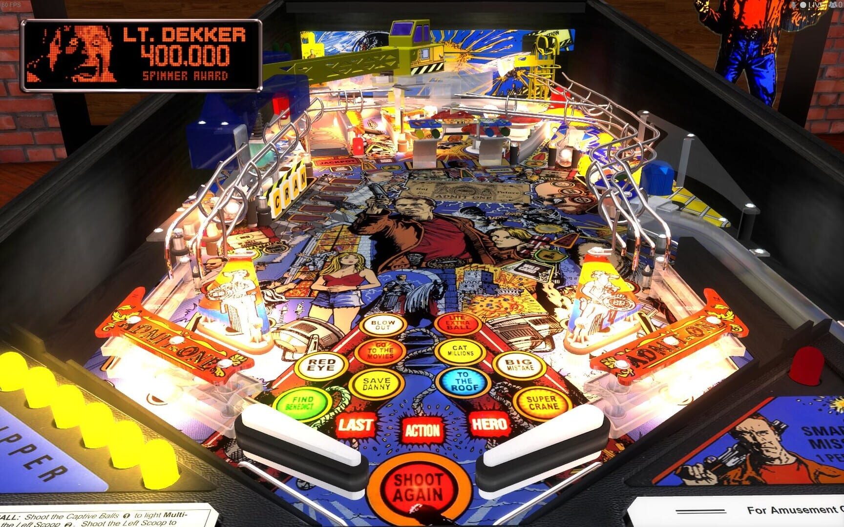 Foto do jogo Stern Pinball Arcade: Last Action Hero
