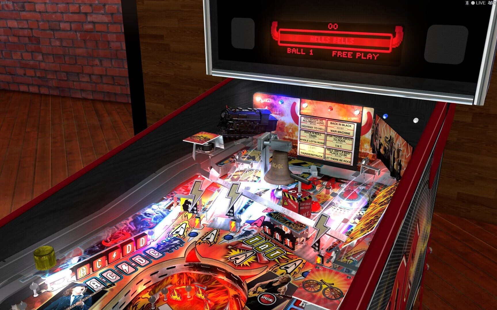Foto do jogo Stern Pinball Arcade: AC/DC