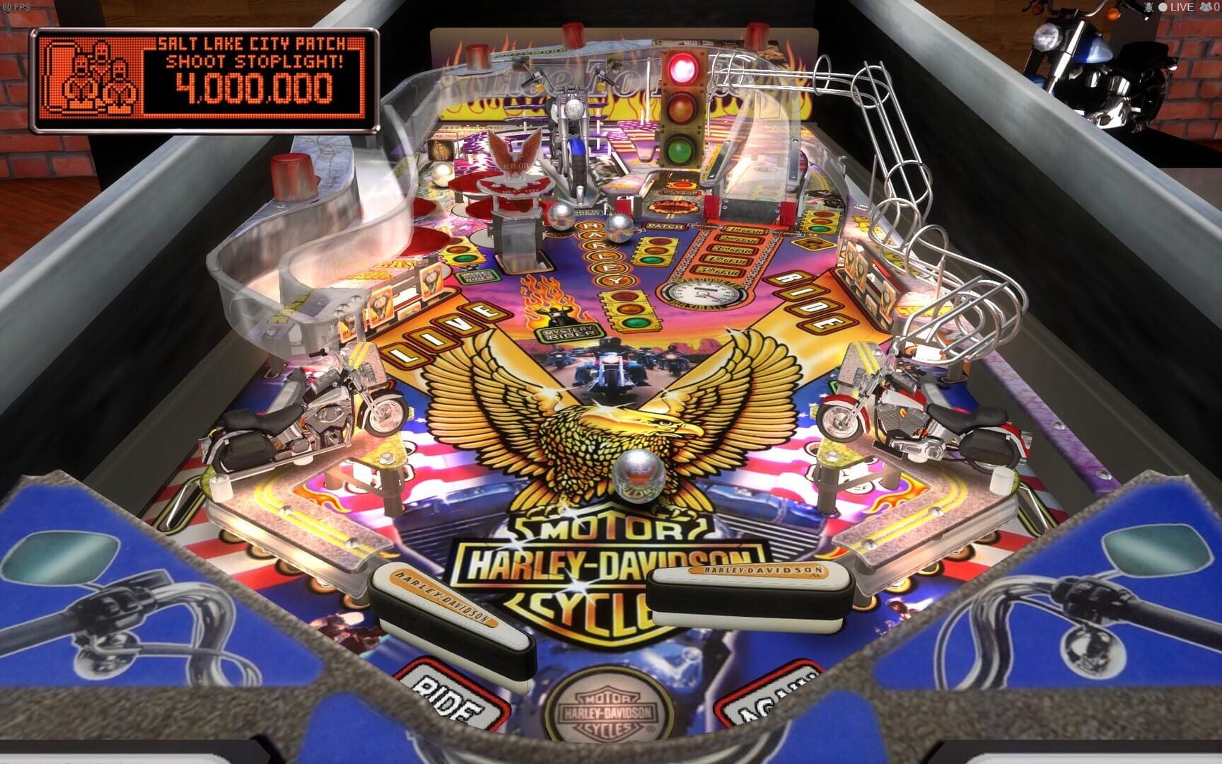Foto do jogo Stern Pinball Arcade: Harley-Davidson