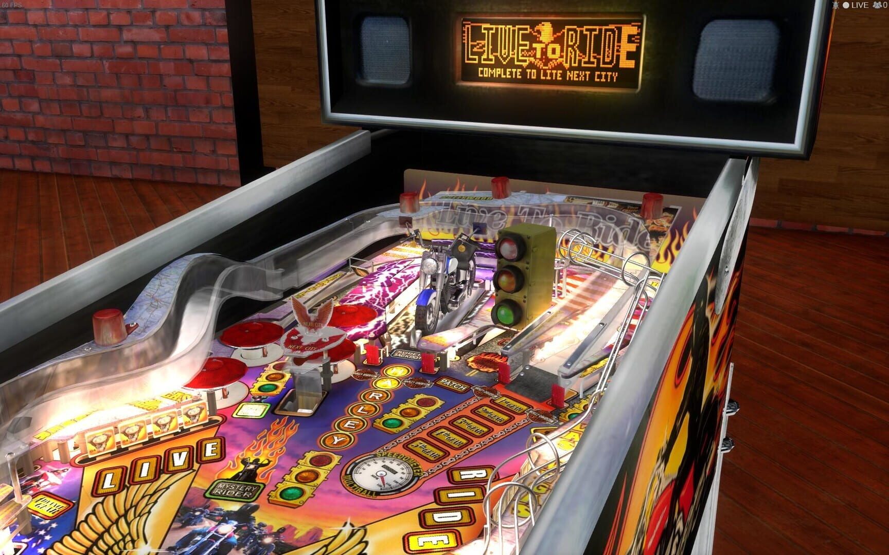 Foto do jogo Stern Pinball Arcade: Harley-Davidson