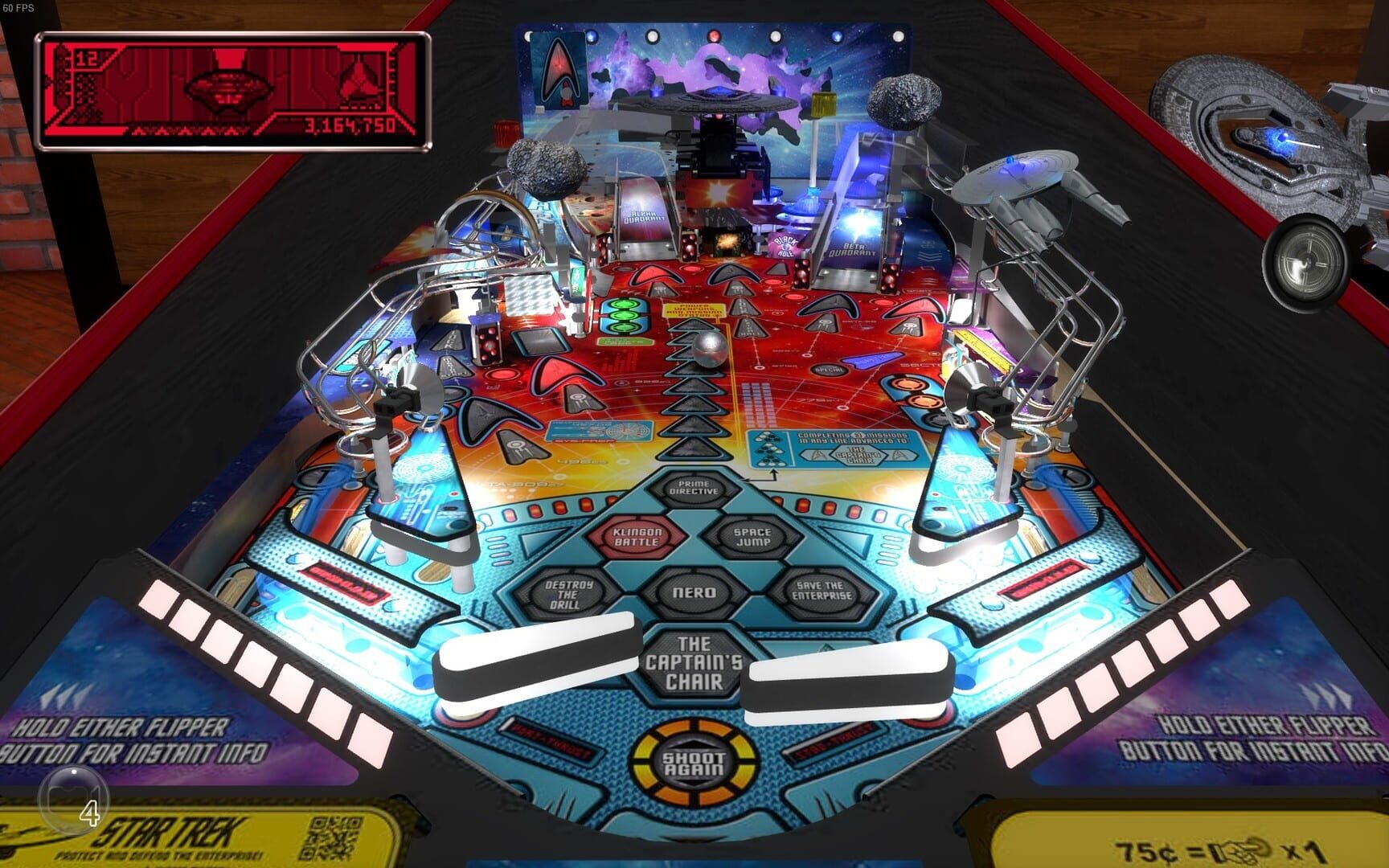 Foto do jogo Stern Pinball Arcade: Star Trek