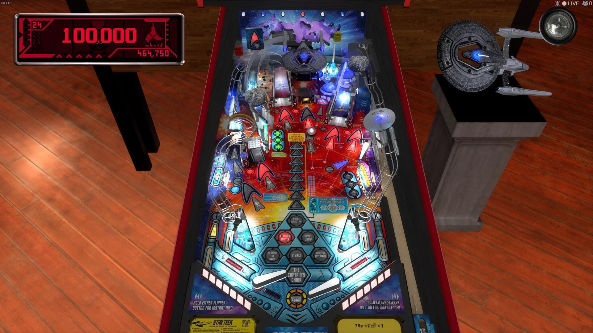 Foto do jogo Stern Pinball Arcade: Star Trek