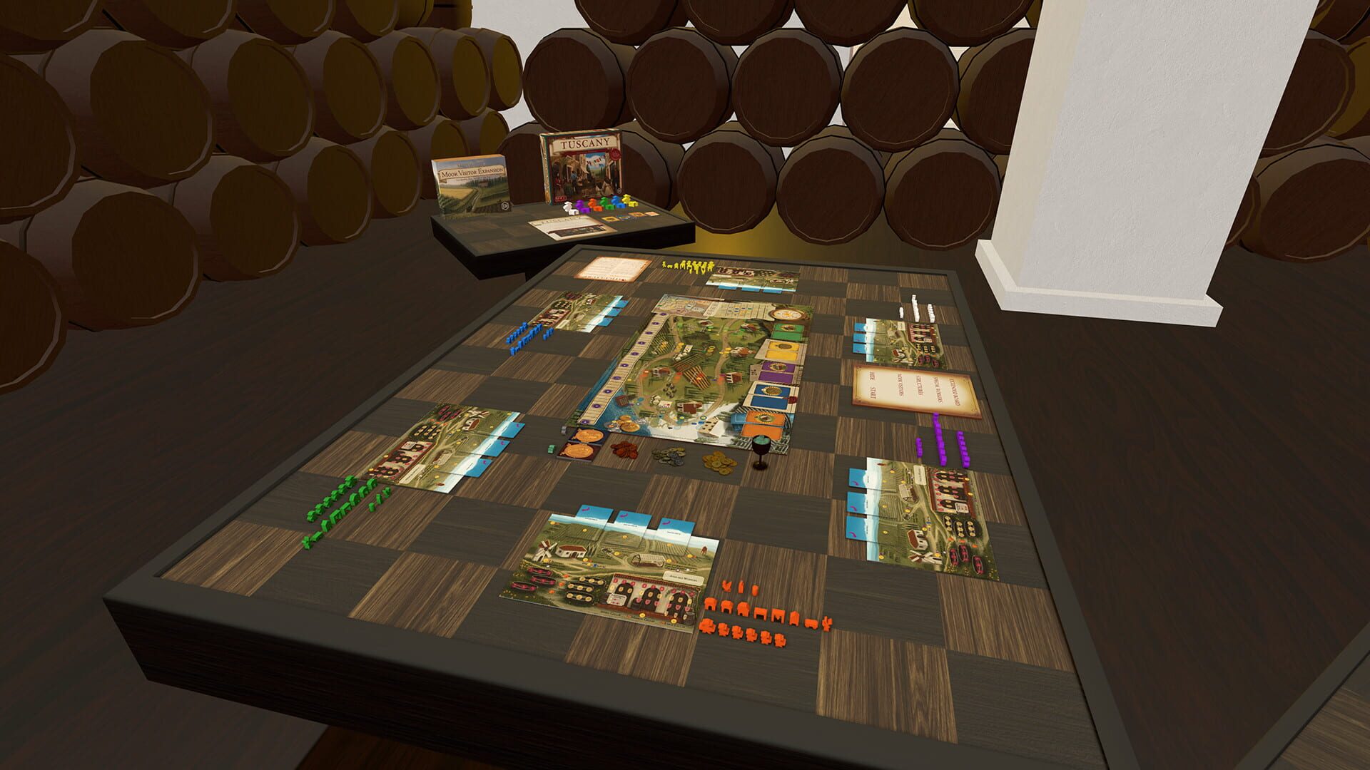 Foto do jogo Tabletop Simulator: Viticulture