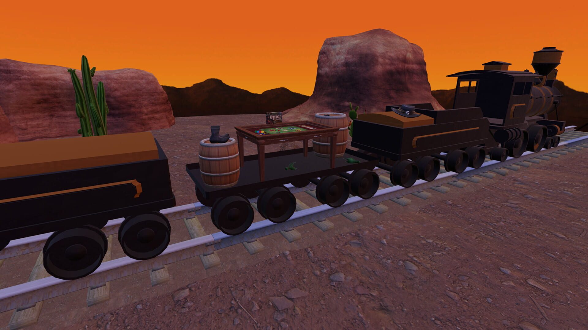 Foto do jogo Tabletop Simulator: Tiny Epic Western