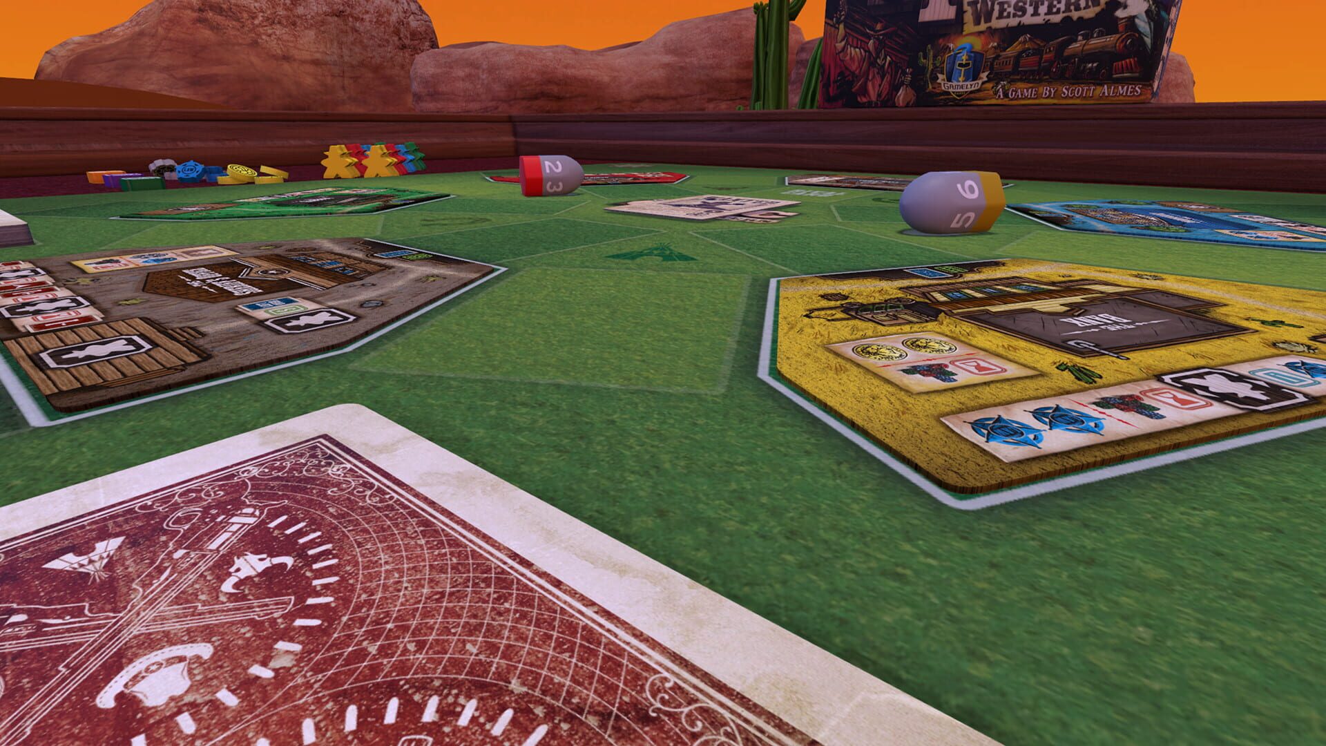 Foto do jogo Tabletop Simulator: Tiny Epic Western