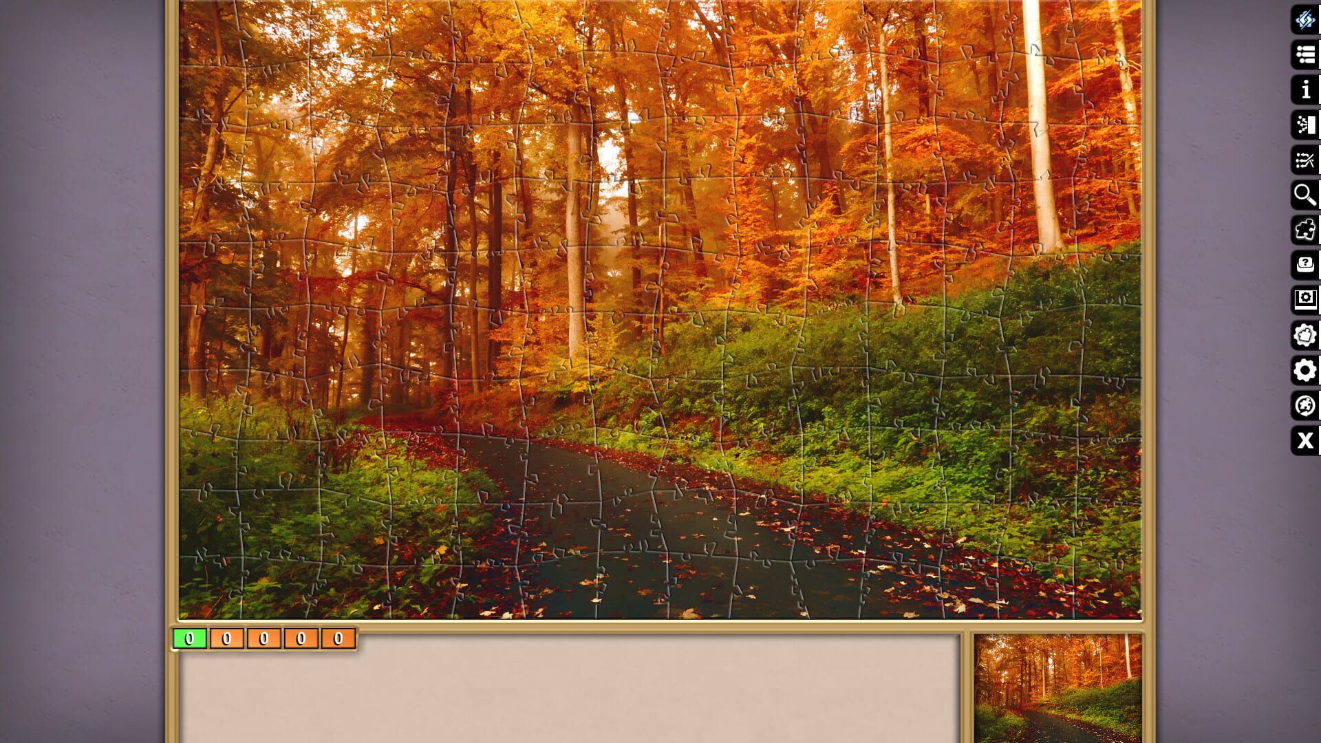 Foto do jogo Pixel Puzzles Ultimate: New England Fall