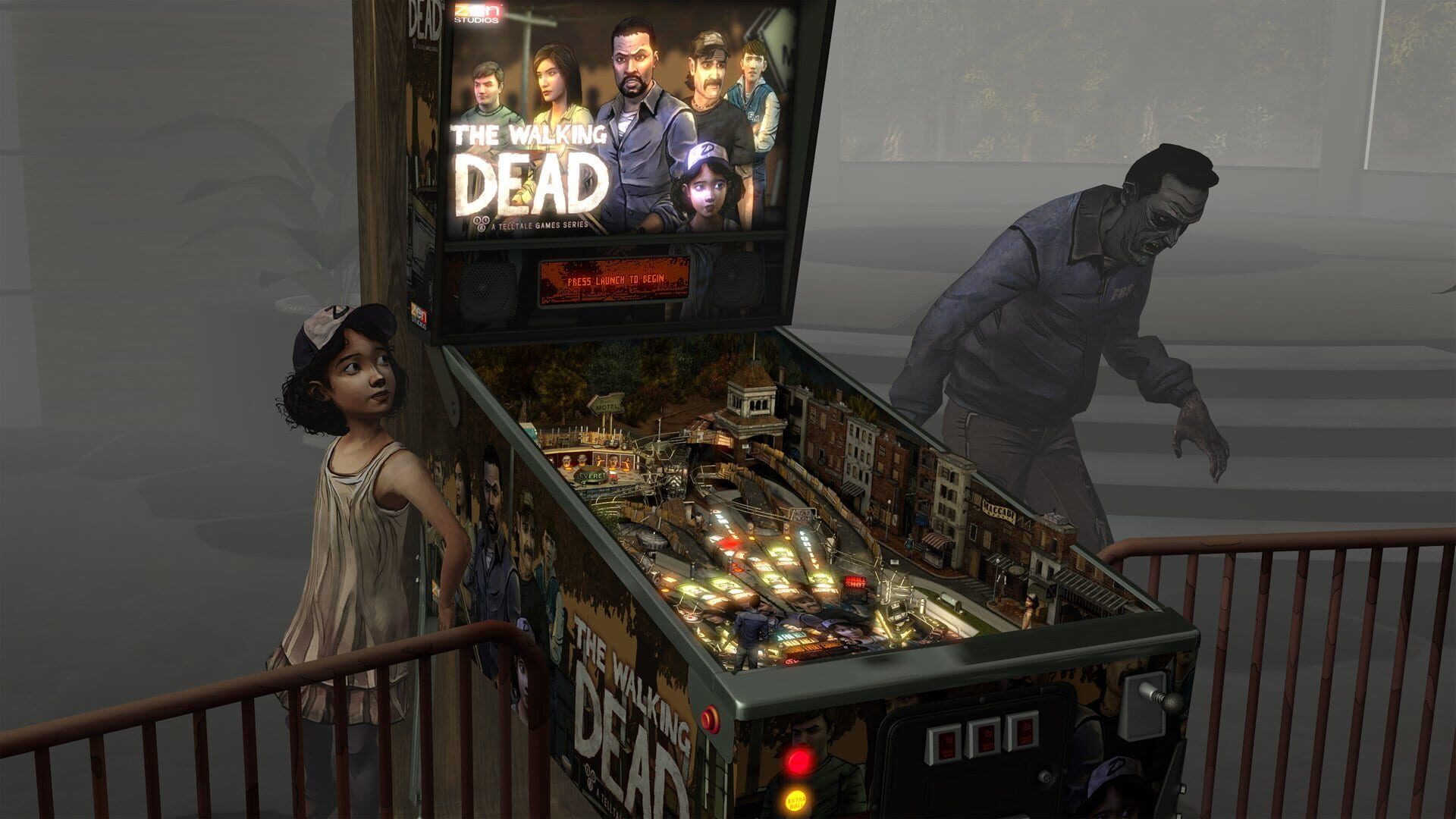 Foto do jogo Pinball FX2 VR: The Walking Dead