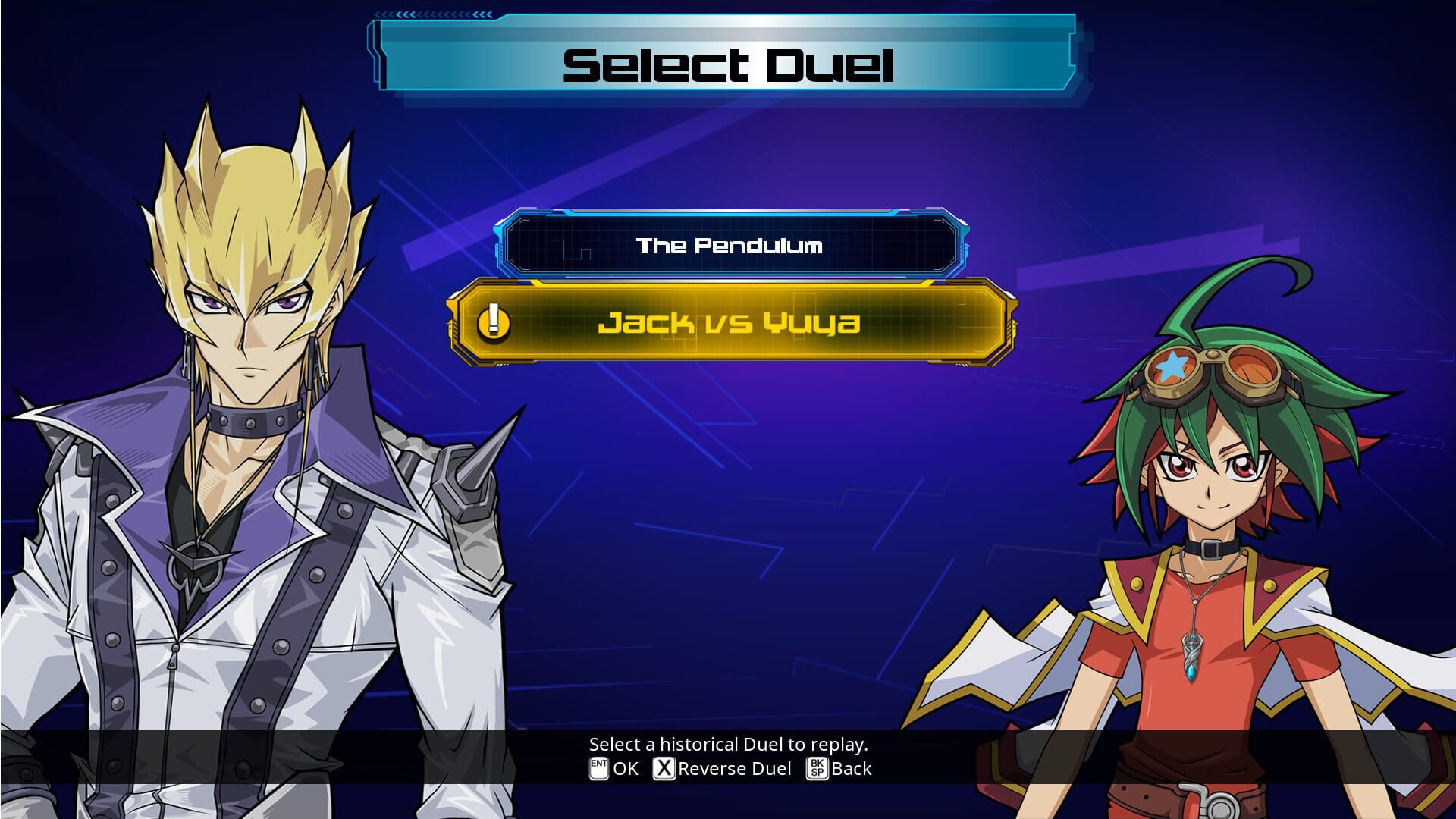 Foto do jogo Yu-Gi-Oh! Legacy of the Duelist: Arc-V - Jack Atlas vs Yuya