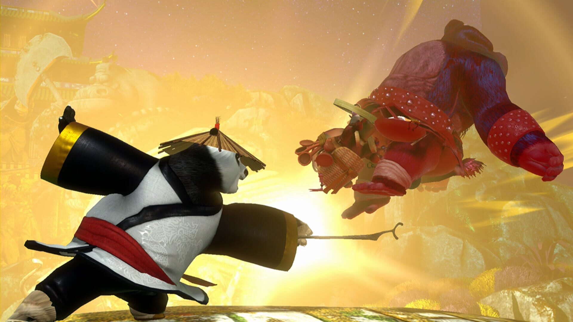 Kung Fu Panda: Showdown of Legendary Legends - Warrior Po and Jombie Master Chicken