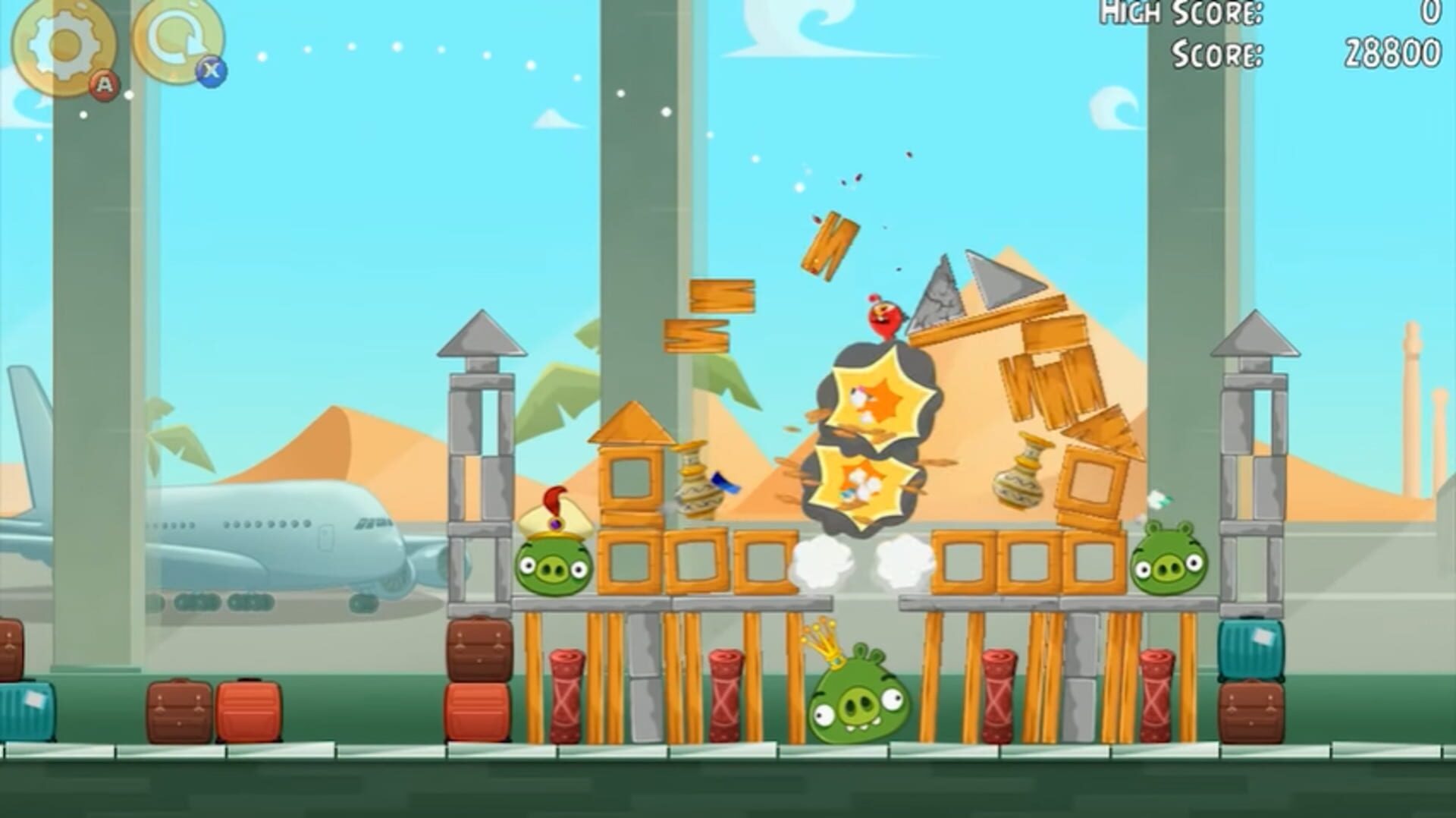 Foto do jogo Angry Birds World Tour