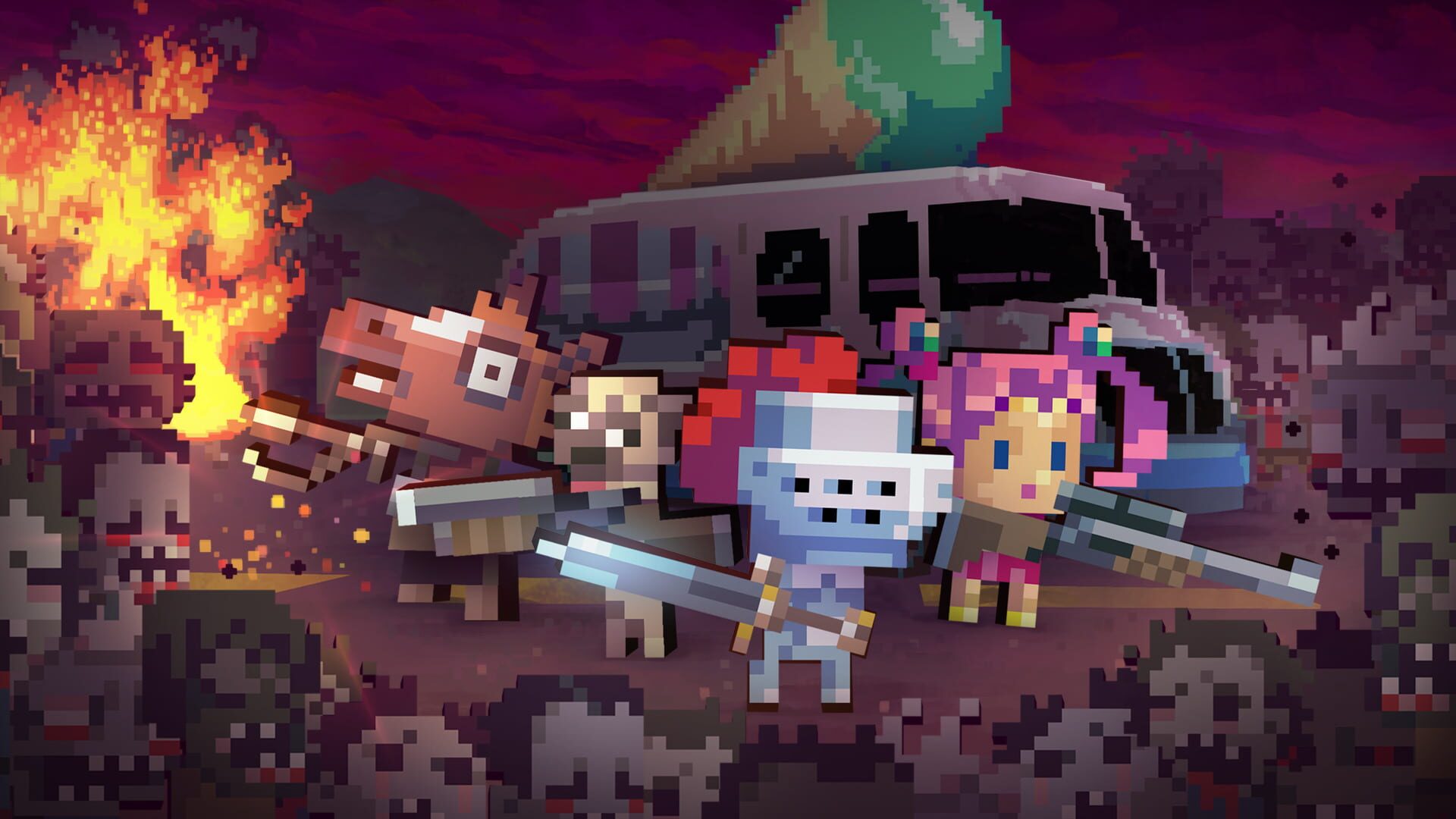 Foto do jogo Death Road to Canada