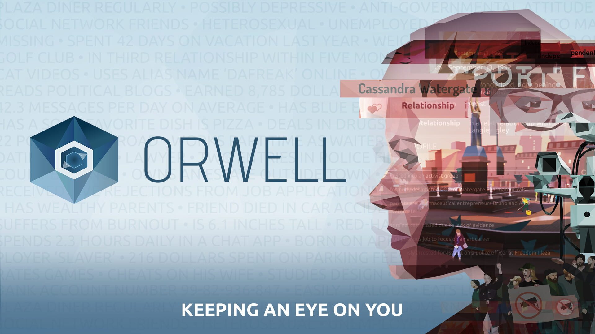 Foto do jogo Orwell: Keeping an Eye on You