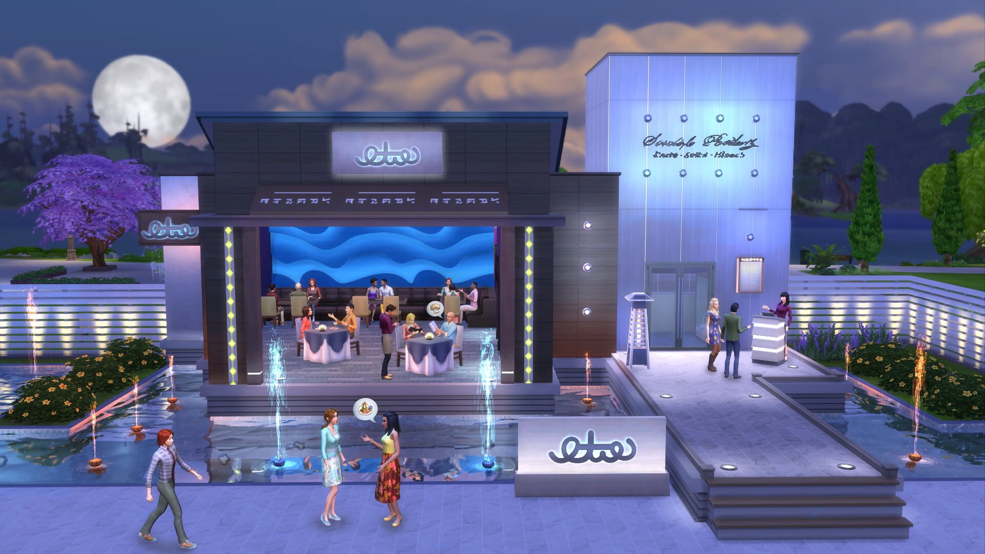 Foto do jogo The Sims 4: Dine Out