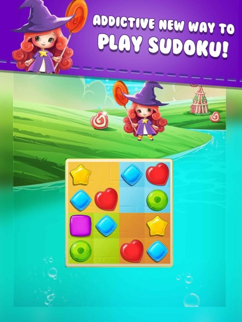 Foto do jogo Sudoku Candy Witch